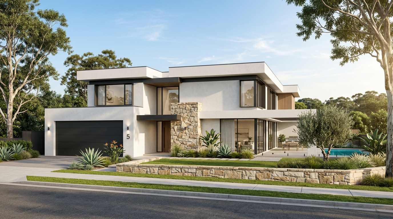 Contemporary custom dwelling — Sydney